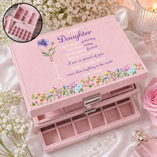 Load image into Gallery viewer, Personalized Jewelry Storage Box Custom Name Gift for Daughter