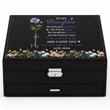 Load image into Gallery viewer, Personalized Jewelry Storage Box Custom Name Gift for Daughter