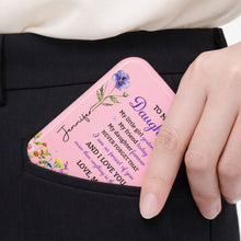 Load image into Gallery viewer, Personalized LED Pocket Mirror Custom Name Gift for Daughter