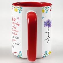 Load image into Gallery viewer, Personalized Accent Mug Custom Name Gift for Daughter