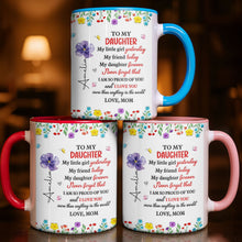 Load image into Gallery viewer, Personalized Accent Mug Custom Name Gift for Daughter