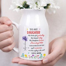 Load image into Gallery viewer, Personalized Ceramic Flower Vase Custom Name Gift for Daughter