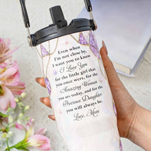 Load image into Gallery viewer, Personalized 30oz Tumbler for Daughter Custom Birth Month Flower Gift