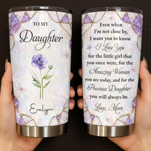 Load image into Gallery viewer, Personalized 20oz Stainless Steel Tumbler Custom Gift for Daughter