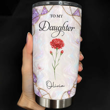Load image into Gallery viewer, Personalized 20oz Stainless Steel Tumbler Custom Gift for Daughter