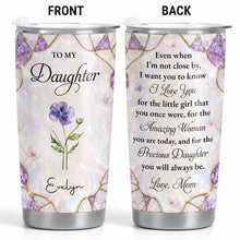 Load image into Gallery viewer, Personalized 20oz Stainless Steel Tumbler Custom Gift for Daughter