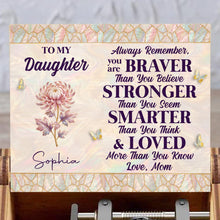 Load image into Gallery viewer, Personalized Wooden Music Box Custom Daughter Gift with Tune