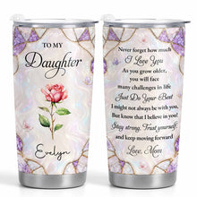 Load image into Gallery viewer, Personalized 20oz Stainless Steel Tumbler Custom Gift for Daughter