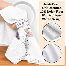 Load image into Gallery viewer, Personalized Kitchen Towel Custom State Map Gift for Daughter