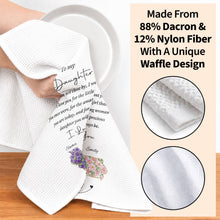 Load image into Gallery viewer, Personalized Kitchen Towel Custom State Art for Daughter Gift