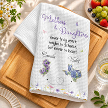 Load image into Gallery viewer, Personalized Kitchen Towel Custom State Flowers Gift for Mom