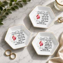 Load image into Gallery viewer, Personalized Hexagonal Jewelry Dish Custom Name Gift for Daughter-in-Law