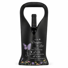 Load image into Gallery viewer, Personalized Leather Wine Bag Custom Name Gift for Daughter-in-Law