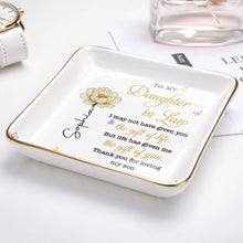 Load image into Gallery viewer, Personalized Jewelry Dish Custom Gift for Daughter-in-Law