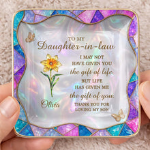 Load image into Gallery viewer, Personalized Ceramic Jewelry Dish Custom Gift for Daughter-in-Law