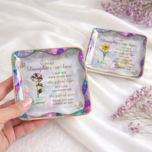 Load image into Gallery viewer, Personalized Ceramic Jewelry Dish Custom Gift for Daughter-in-Law