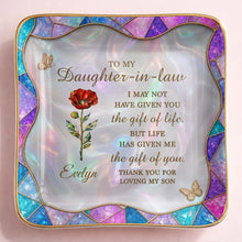 Load image into Gallery viewer, Personalized Ceramic Jewelry Dish Custom Gift for Daughter-in-Law