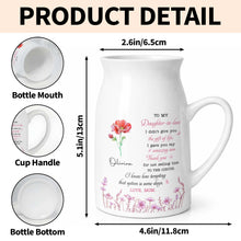 Load image into Gallery viewer, Personalized Ceramic Flower Vase Custom Gift for Daughter-in-Law