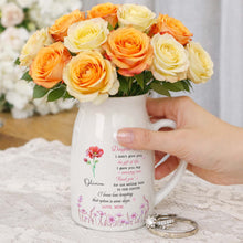 Load image into Gallery viewer, Personalized Ceramic Flower Vase Custom Gift for Daughter-in-Law