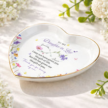 Load image into Gallery viewer, Personalized Heart Jewelry Dish Custom Name Gift for Daughter-in-Law