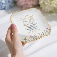 Load image into Gallery viewer, Personalized Lace Jewelry Dish Custom Name Gift for Daughter-in-Law