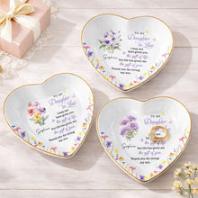 Load image into Gallery viewer, Personalized Heart-Shaped Jewelry Dish Custom Name Gift for Daughter-in-Law