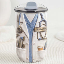 Load image into Gallery viewer, Personalized 10oz Stainless Steel Tumbler for Doctors - Custom Name Gift