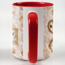 Load image into Gallery viewer, Personalized Accent Mug Forever Loved Custom Dog Photo Gift