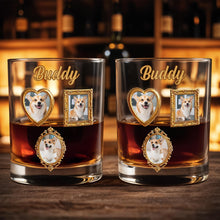 Load image into Gallery viewer, Personalized Custom Whiskey Glass Gift for Dog Dad - Unique Canine Companion