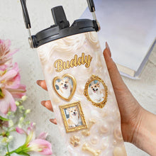 Load image into Gallery viewer, Personalized 30oz Stainless Steel Tumbler Dog Lover Gift