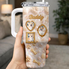 Load image into Gallery viewer, Personalized 40oz Tumbler Custom Name Dog Lover Gift