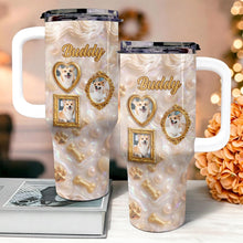 Load image into Gallery viewer, Personalized 40oz Tumbler Custom Name Dog Lover Gift