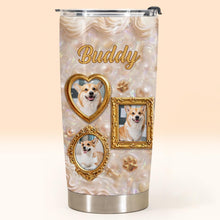 Load image into Gallery viewer, Personalized Dog Lover Tumbler Custom Name Gift for Dog Mom