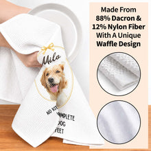 Load image into Gallery viewer, Personalized Dog Photo Kitchen Towel Custom Gift for Dog Mom/Dad