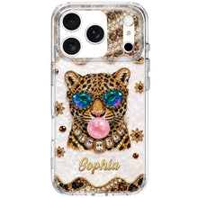 Load image into Gallery viewer, Personalized Clear Phone Case Custom Name Girl Boss Gift