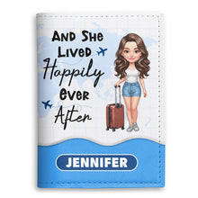 Load image into Gallery viewer, Personalized Passport Cover Custom Name Travel Accessory