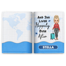 Load image into Gallery viewer, Personalized Passport Cover Custom Name Travel Accessory