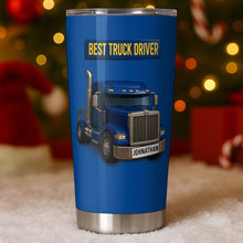 Load image into Gallery viewer, Personalized 20oz Stainless Steel Tumbler Custom Name Gift for Truck Driver