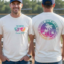 Load image into Gallery viewer, Personalized Family T-Shirt Custom Name Design Front & Back