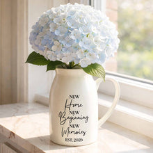Load image into Gallery viewer, Personalized Ceramic Flower Vase Custom Year Gift for Home