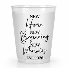Load image into Gallery viewer, Personalized Frosted Cups Custom Design New Home Gift