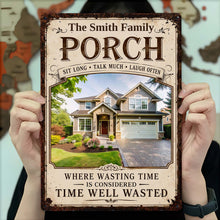 Load image into Gallery viewer, Personalized Metal Sign Custom Family Decor Gift for Home