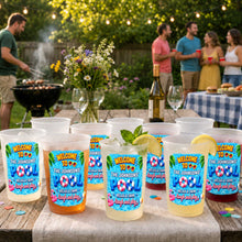 Load image into Gallery viewer, Personalized Frosted Cups Custom Name Pool Party Gift
