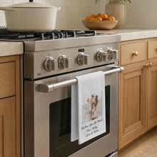 Load image into Gallery viewer, Personalized Family Kitchen Towel Custom Photo Gift for Mom