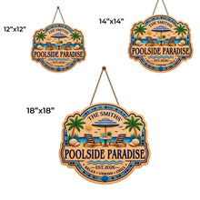 Load image into Gallery viewer, Personalized Custom Wood Sign for Beach Lovers - Family Gift