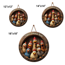 Load image into Gallery viewer, Personalized Custom Shaped Wood Sign for Chicken Lovers Gift