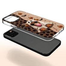 Load image into Gallery viewer, Personalized Clear Phone Case Cute Ghost Highland Cow Gift