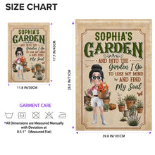 Load image into Gallery viewer, Personalized Double-Sided Garden Flag Custom Name Gift for Mom