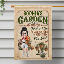 Load image into Gallery viewer, Personalized Double-Sided Garden Flag Custom Name Gift for Mom