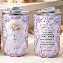 Load image into Gallery viewer, Personalized Custom 10oz Birth Month Flower Tumbler Gift